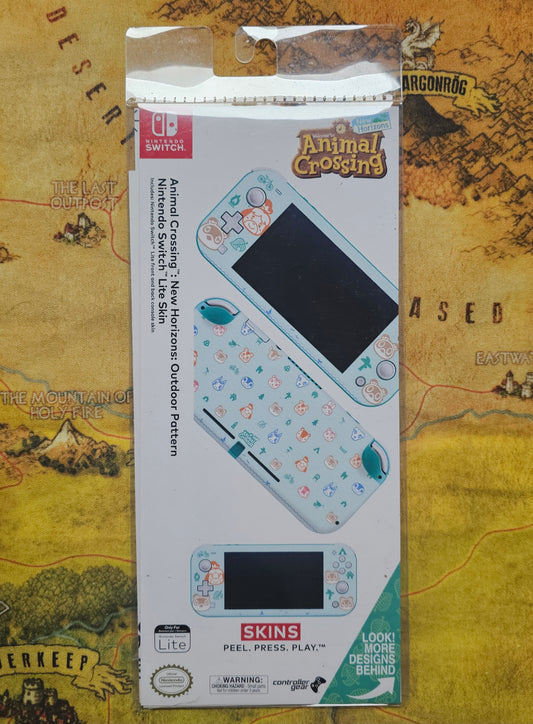 239: Switch Lite Skin - Animal Crossing Pattern