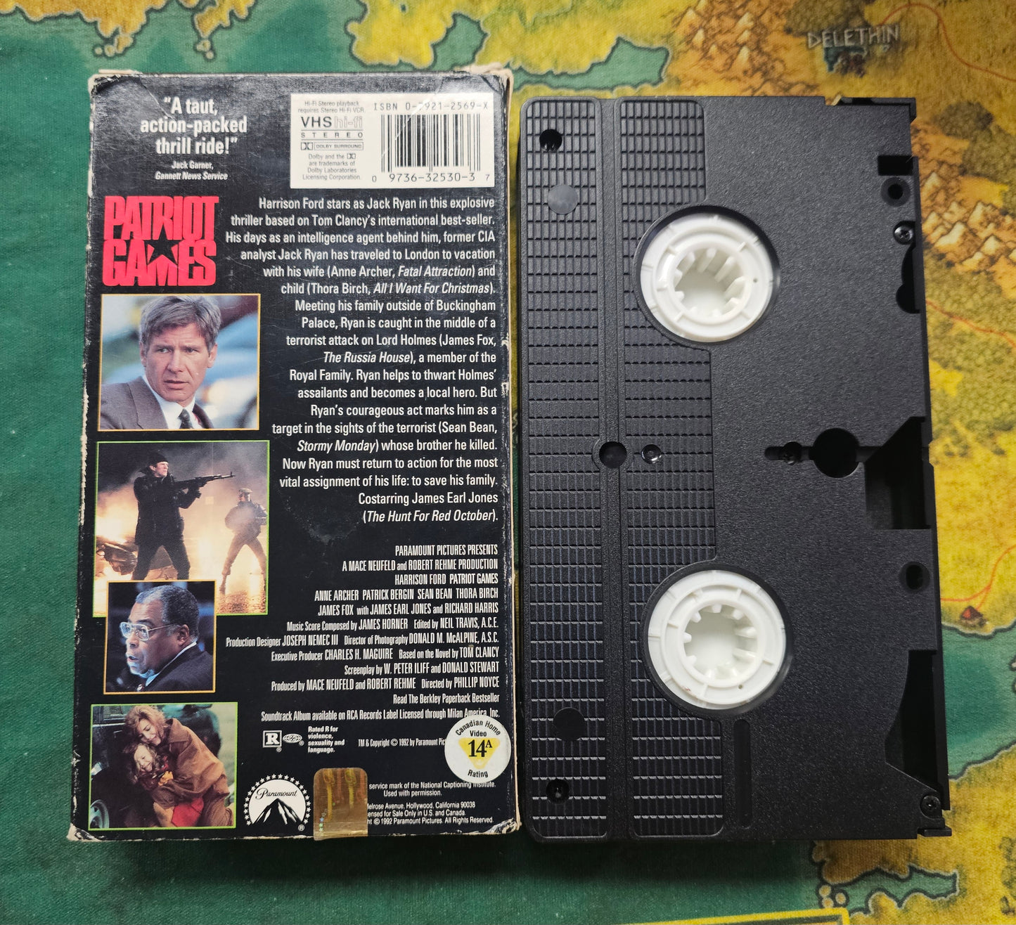 176: Patriot Games (VHS)