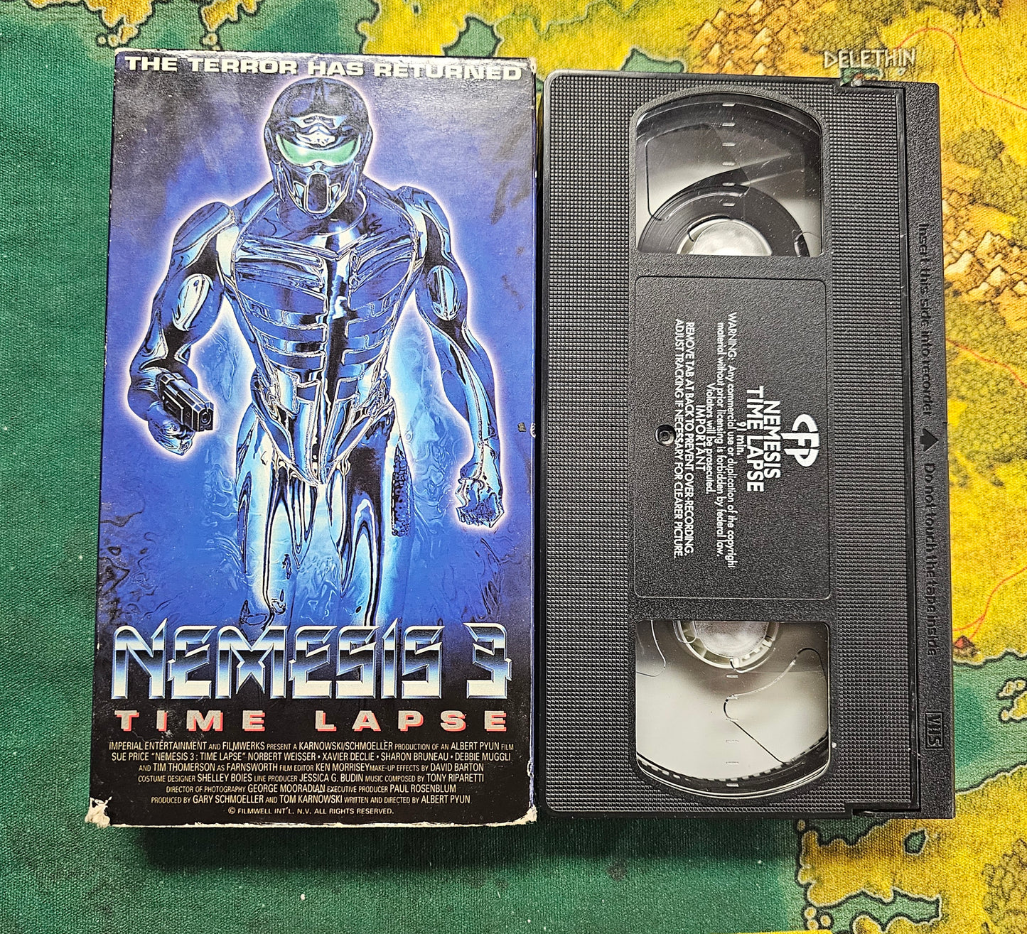 162: Nemesis 3: Time Lapse (VHS)