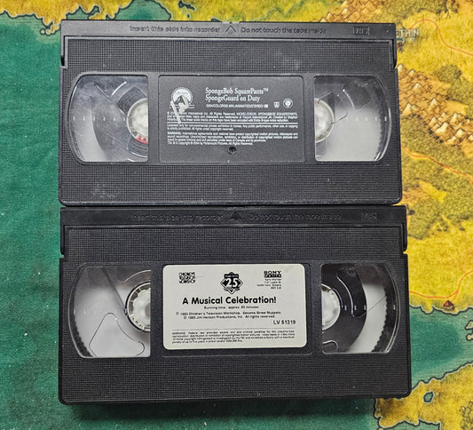 160: SpongeBob SquarePants: SpongeGuard On Duty (VHS)