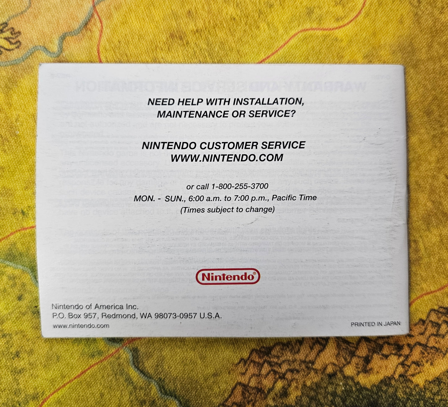202: MANUAL Final Fantasy IV (GBA)