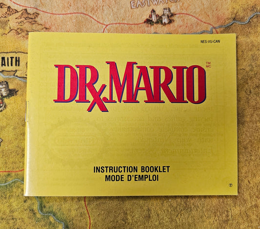 205: MANUAL Dr. Mario - NES