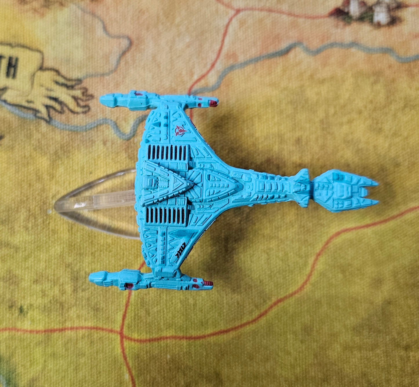 189: Klingon Vor'cha-class Attack Cruiser Micro Machine