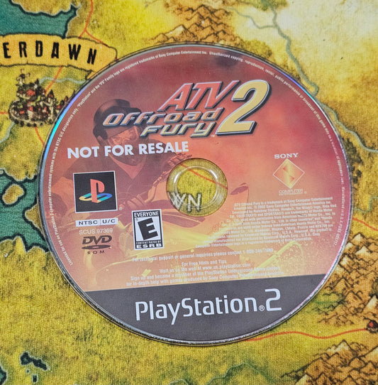 PS2: ATV Offroad Fury 2