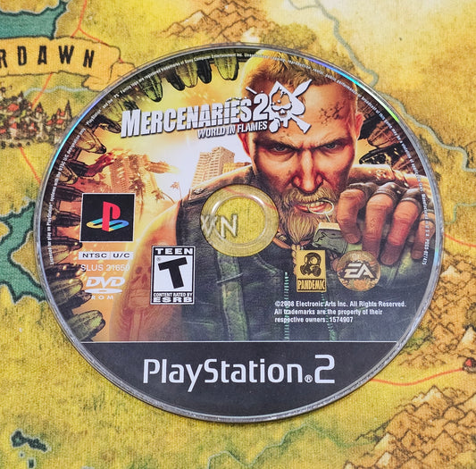 PS2: Mercenaries 2: World in Flames