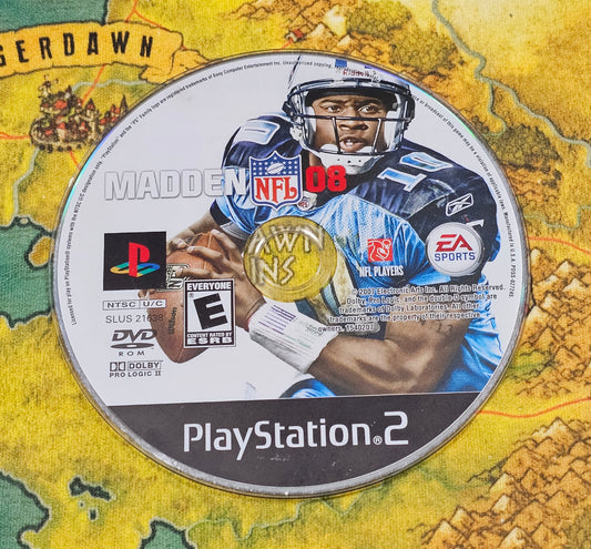 PS2: Madden NFL 08