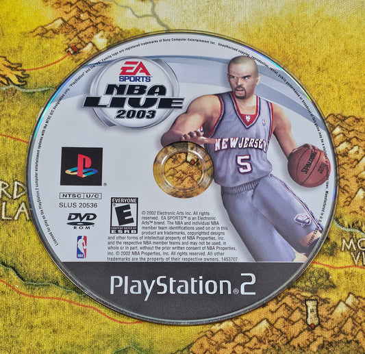 PS2: NBA Live 2003