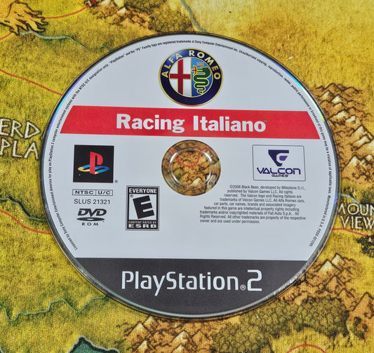 PS2: Racing Italiano