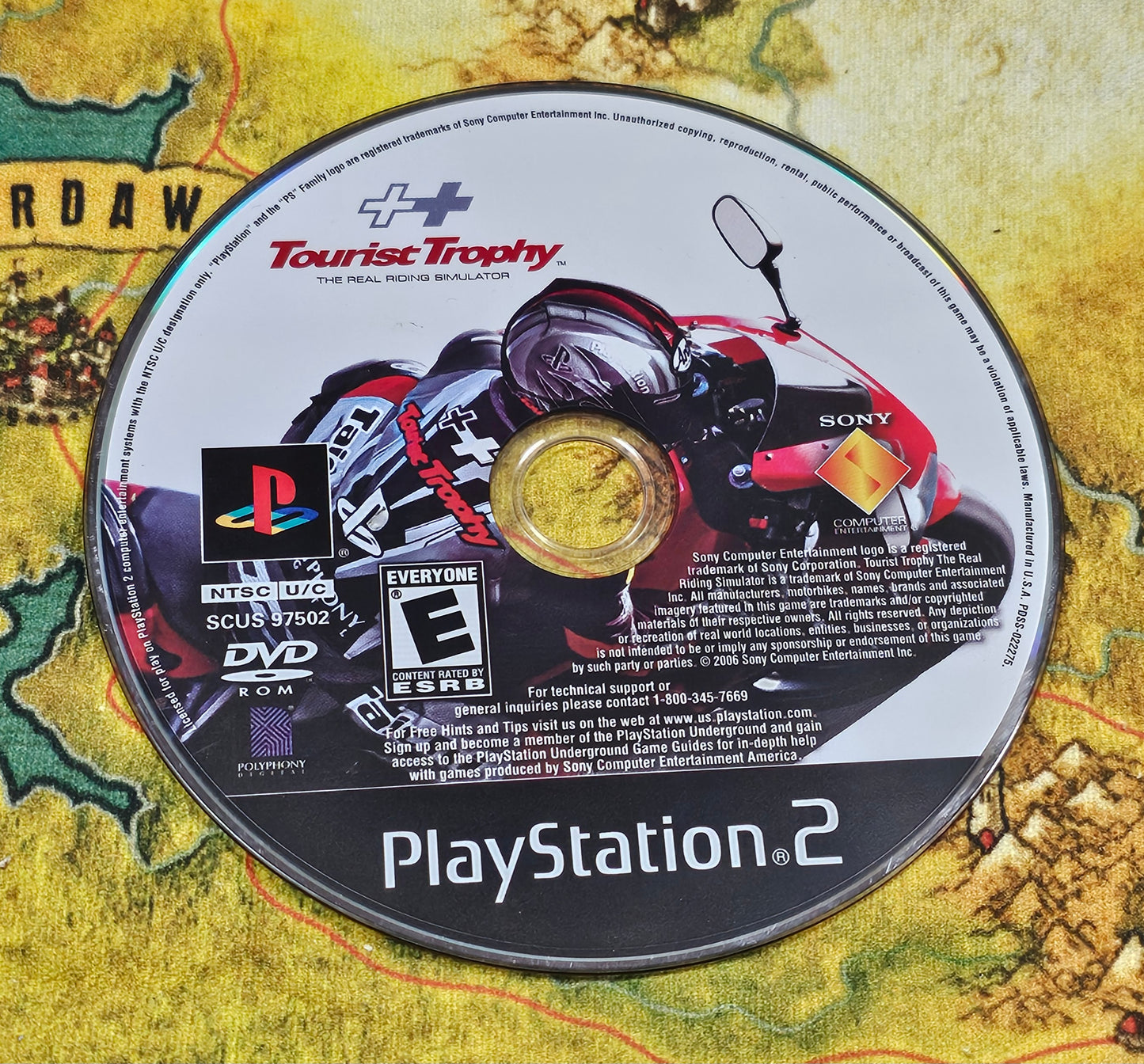 PS2: Tourist Trophy: The Real Riding Simulator