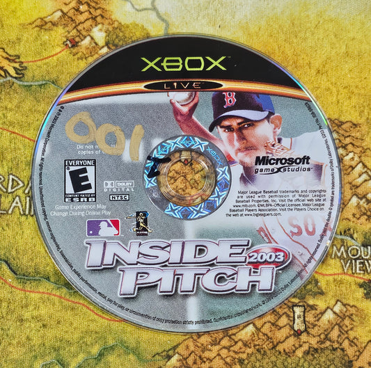 XBox: Inside Pitch 2003