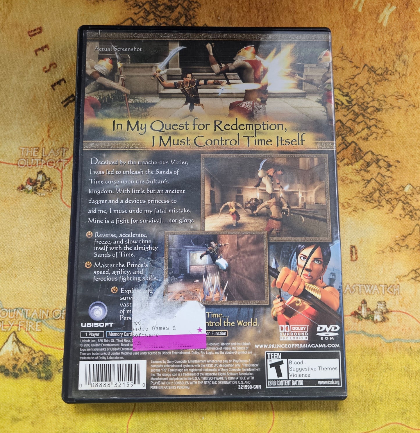 117: Prince of Persia: The Sands of Time - PS2