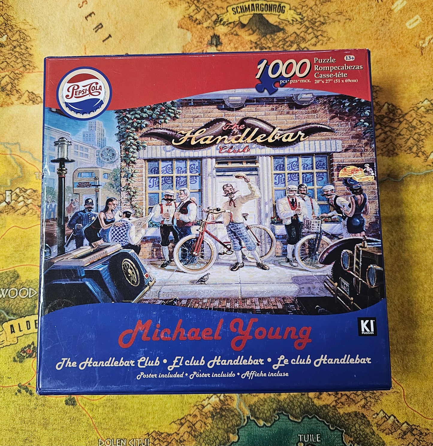 141: Pepsi-Cola "The Handlebar Club" 1000-Piece Jigsaw Puzzle