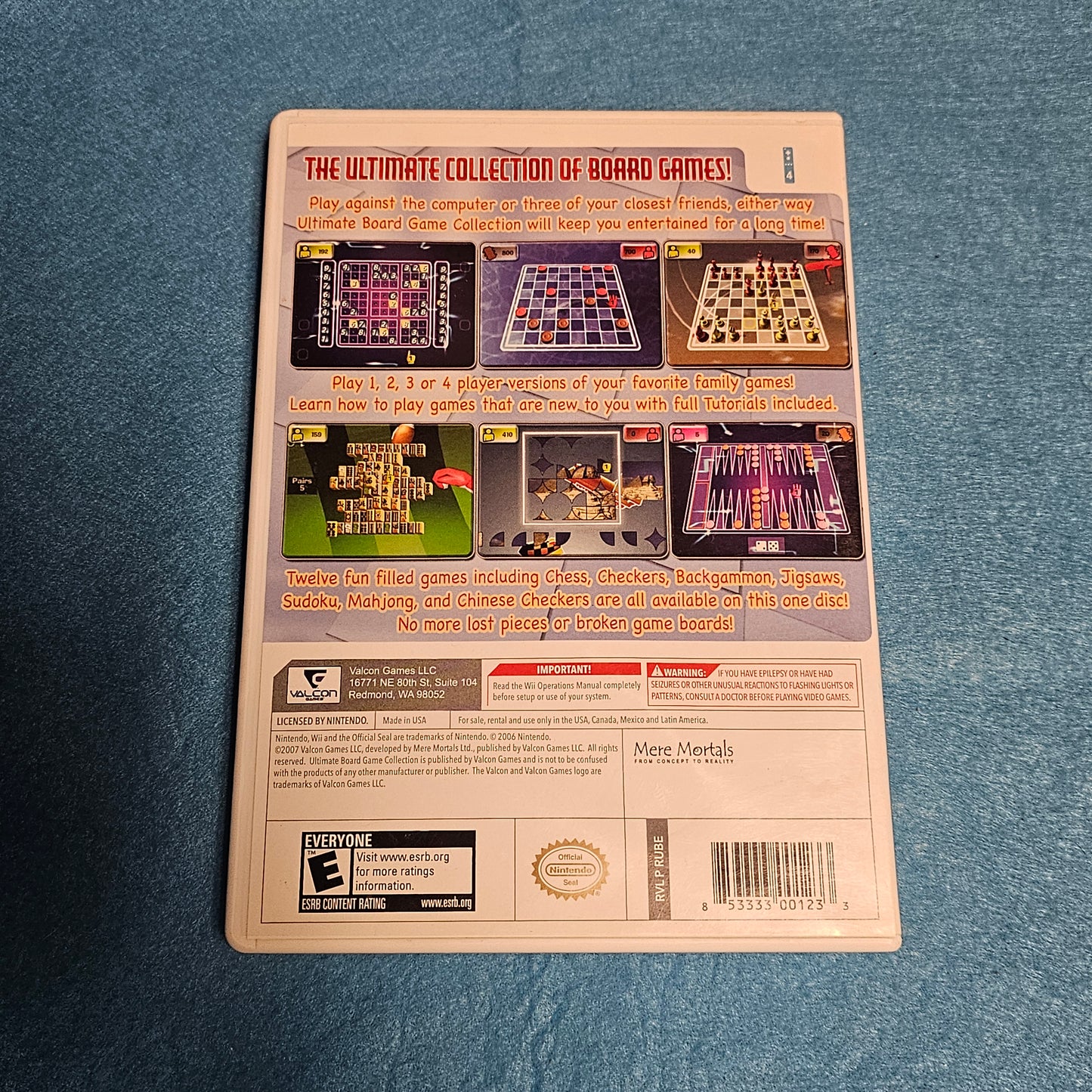 024: Ultimate Board Game Collection - Wii