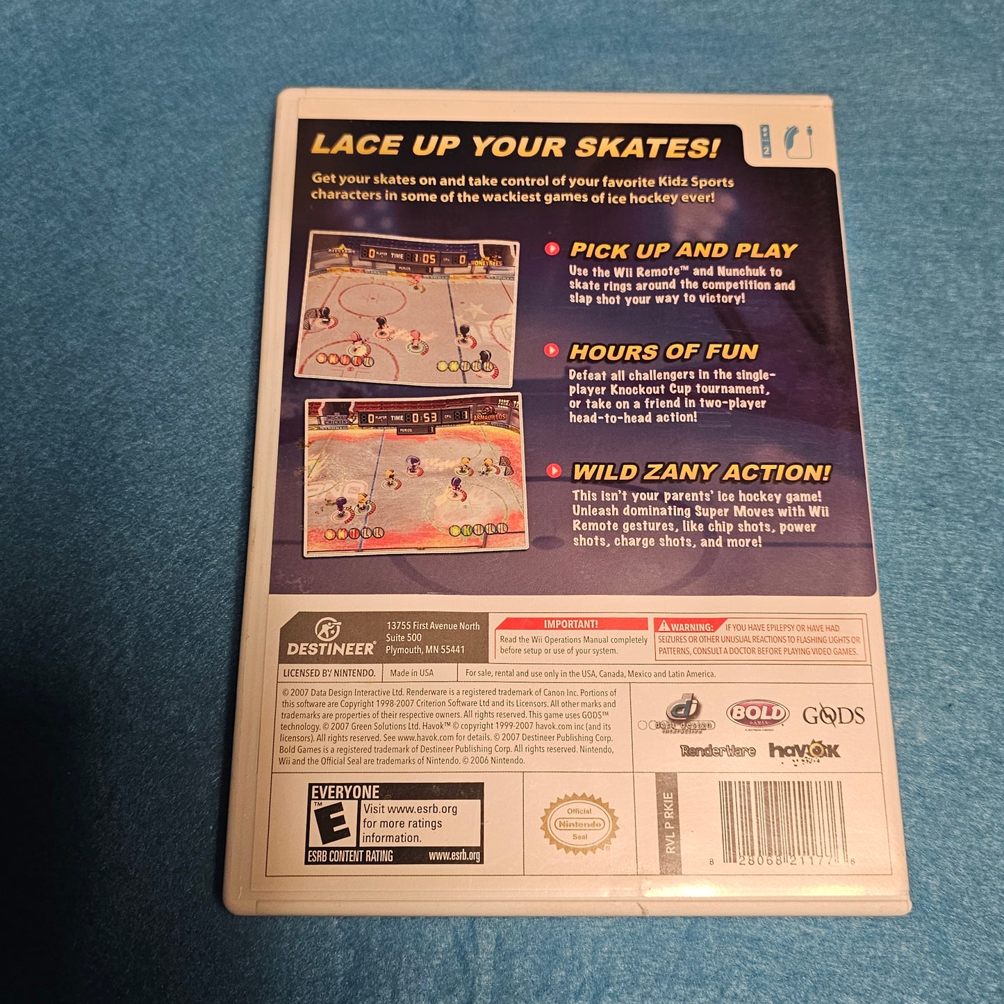 037: Kidz Sports: Ice Hockey - Wii