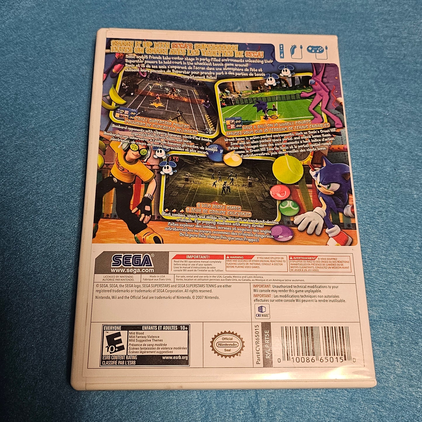038: Sega Superstars Tennis - Wii