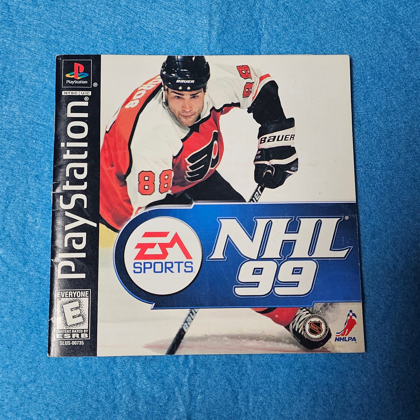 136: MANUAL NHL 99 - PlayStation