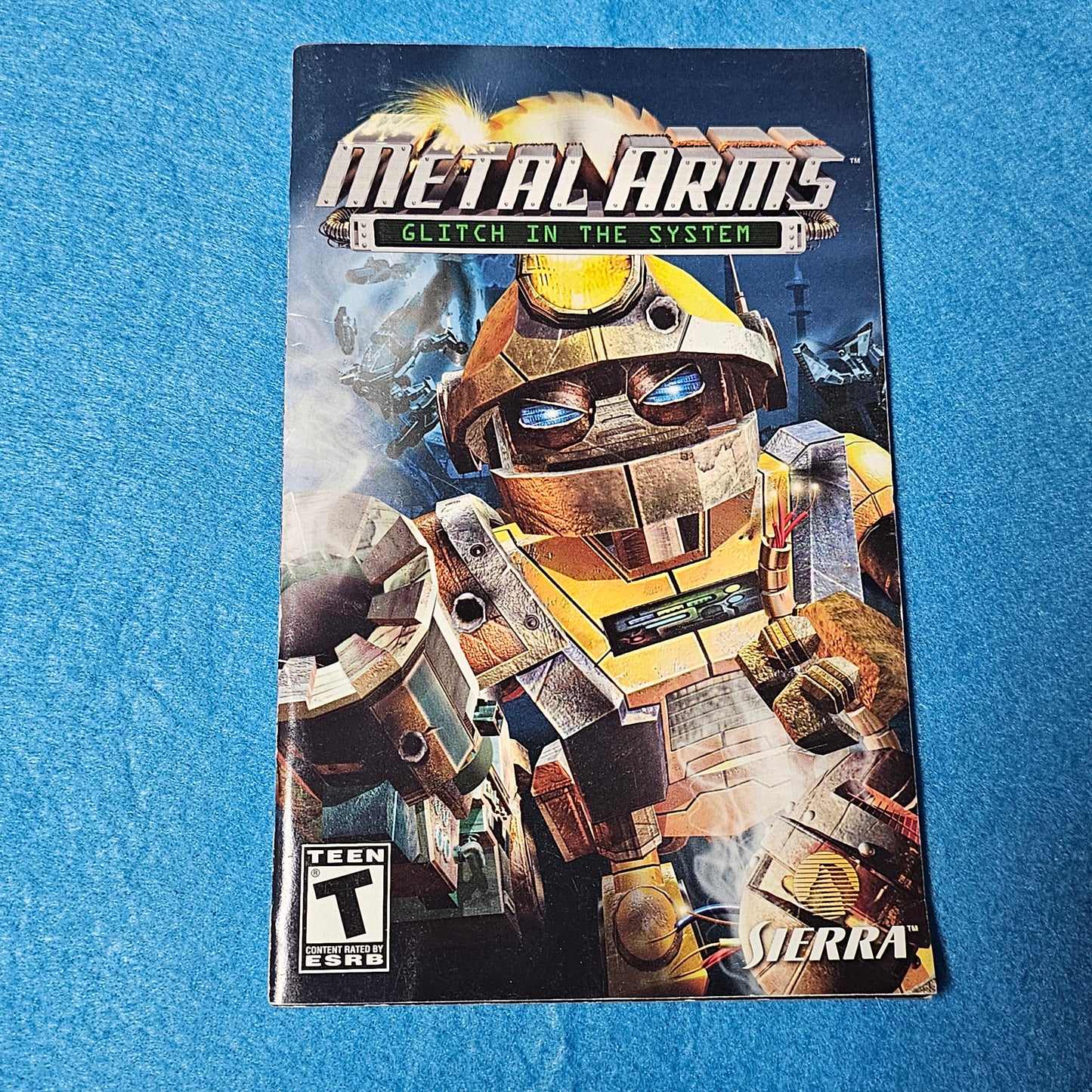 138: MANUAL: Metal Arms: Glitch in the System - PS2