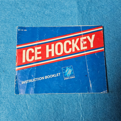 137: MANUAL: Ice Hockey - NES