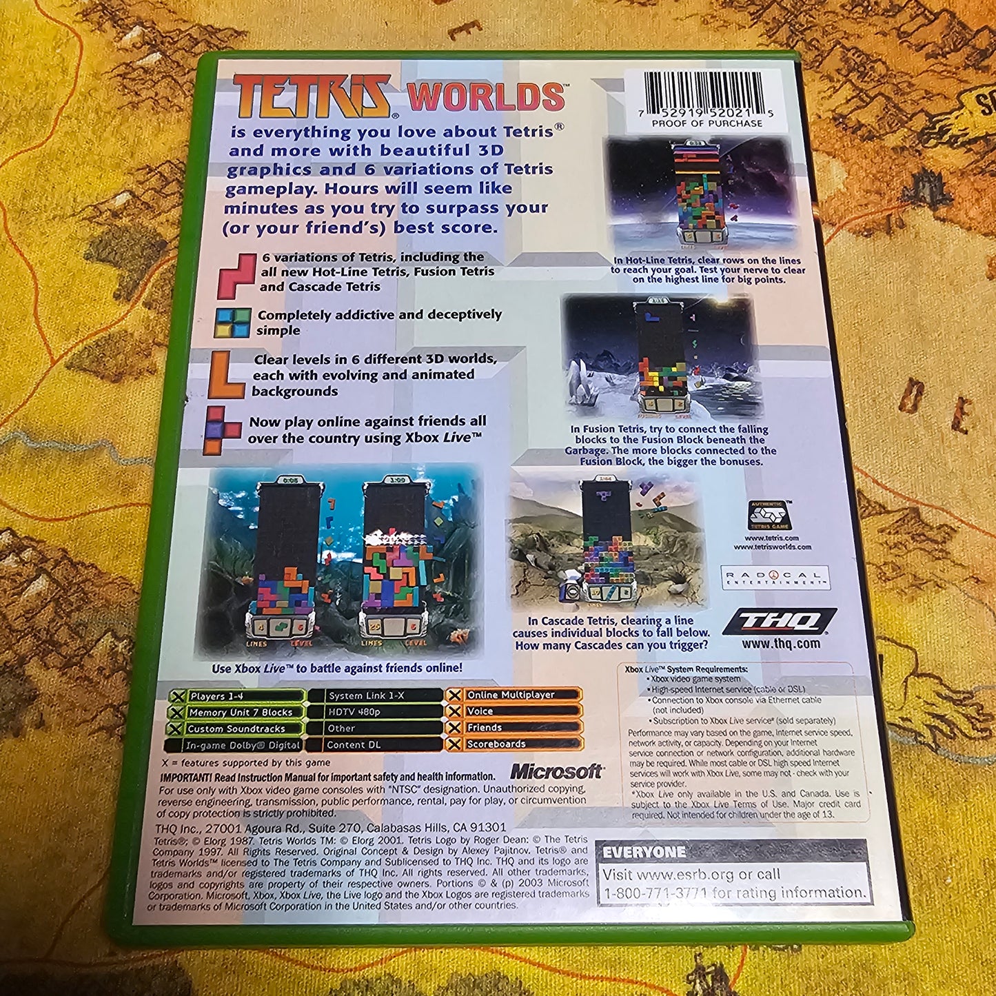 102: Tetris Worlds - XBox