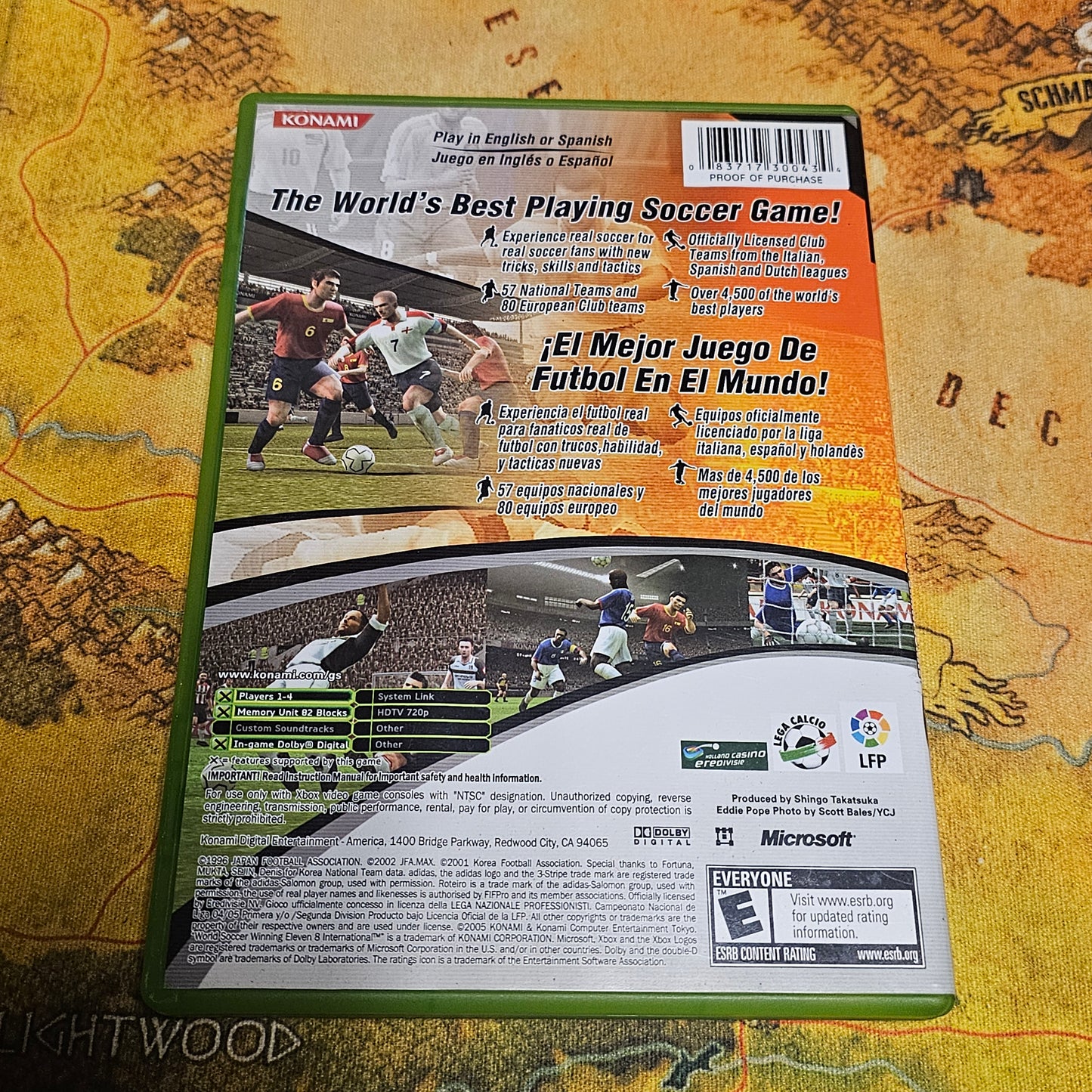 114: World Soccer Winning Eleven 8 International - XBox