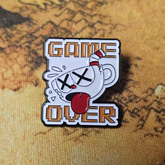 186: Game Over Pin