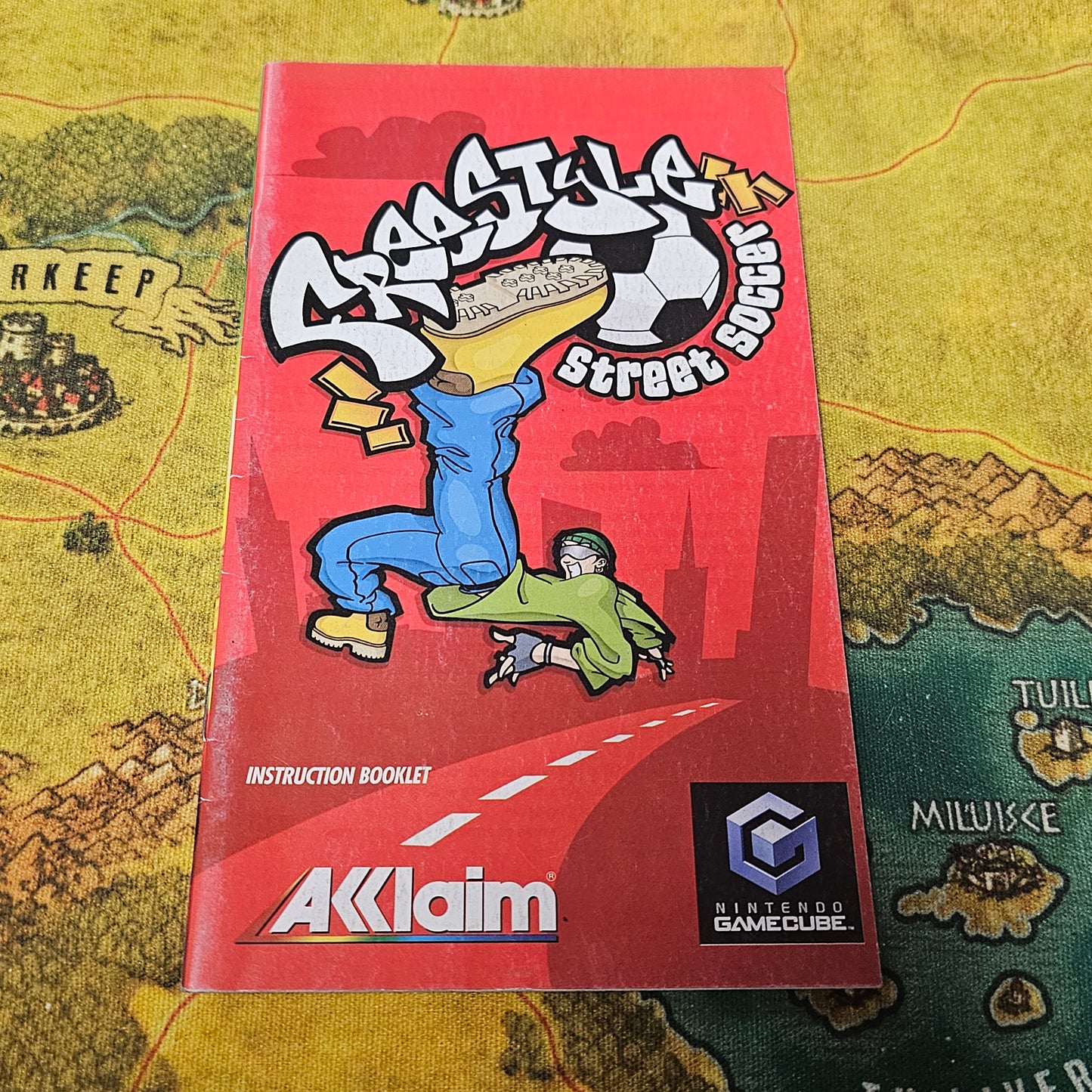 166: MANUAL for Freestyle Street Soccer - GameCube