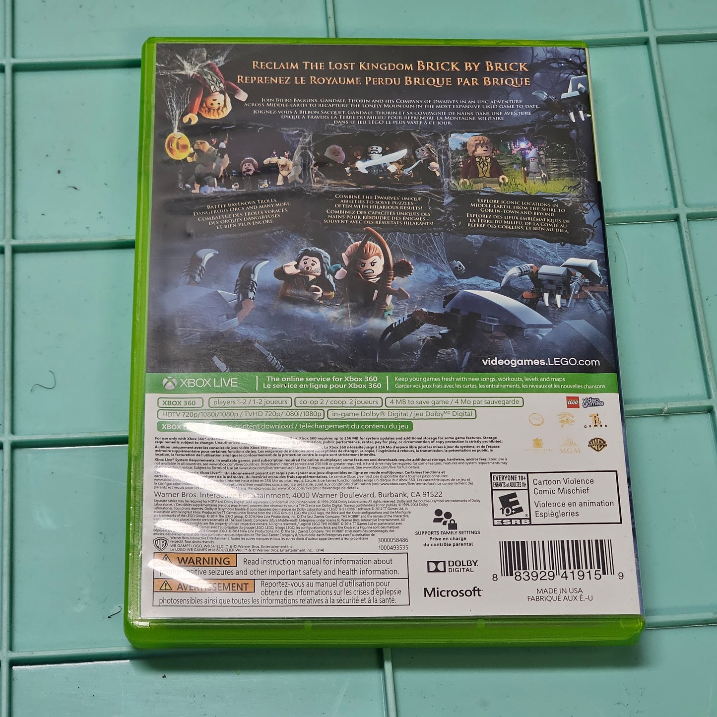 007: Lego Hobbit - XBox 360