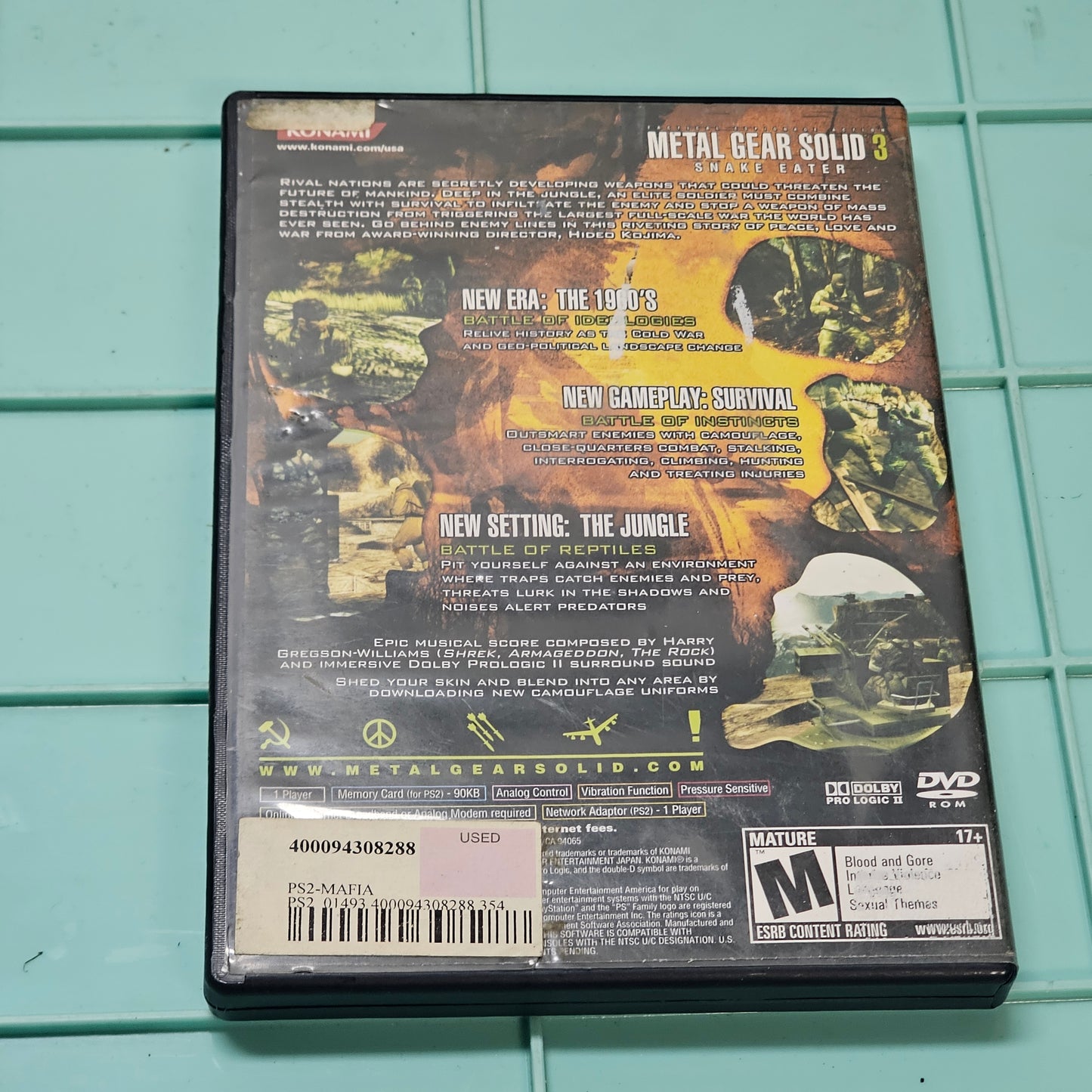 051: Metal Gear Solid 3: Snake Eater - PS2