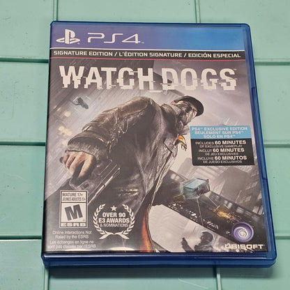 072: Watch Dogs - PS4