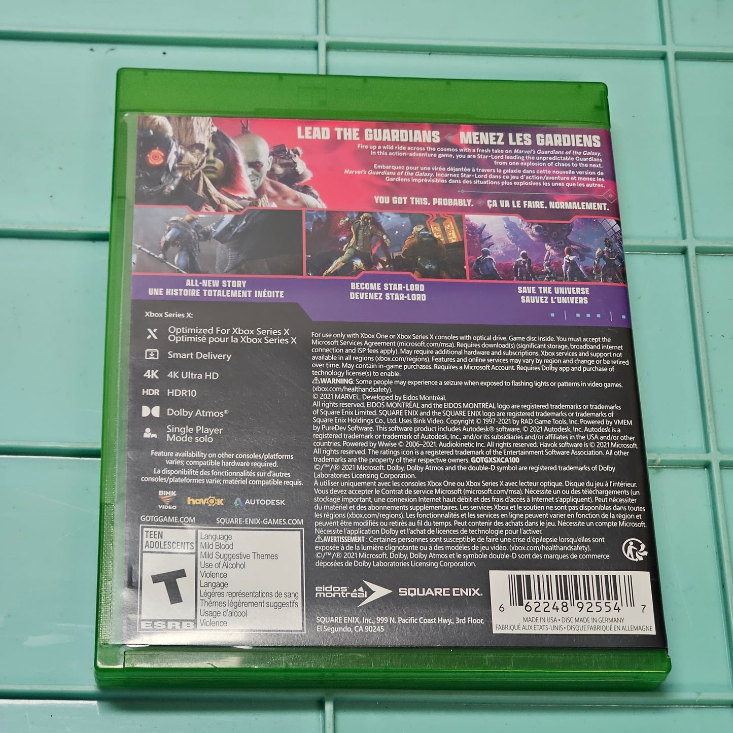 057: Guardians of the Galaxy - XBox One