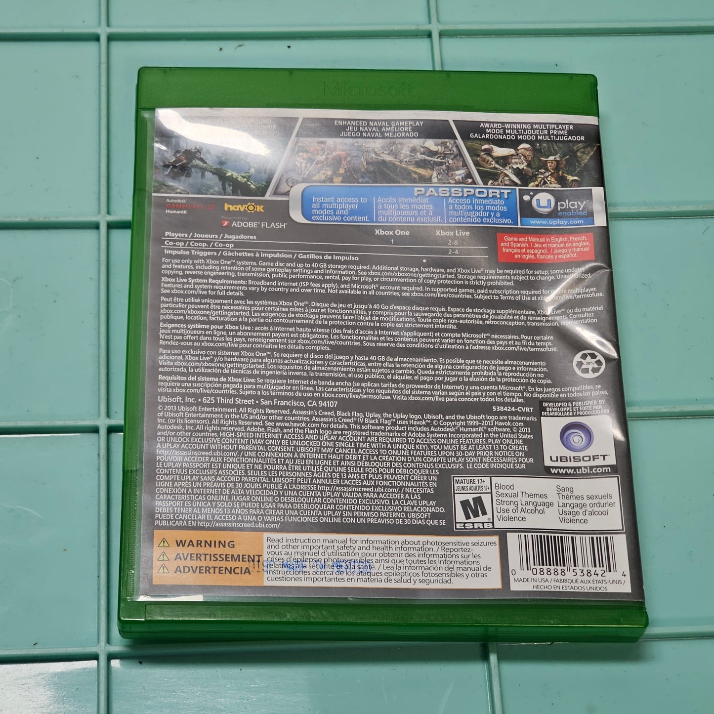 061: Assassin's Creed IV: Black Flag - XBox One