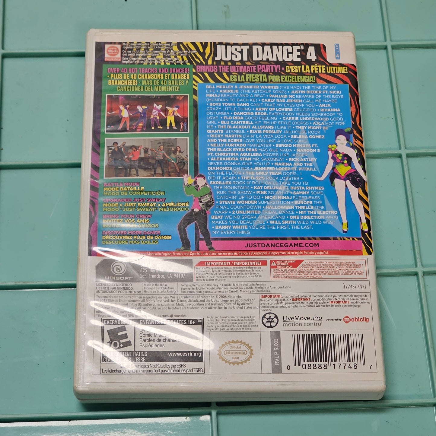 092: Just Dance 4 - Wii