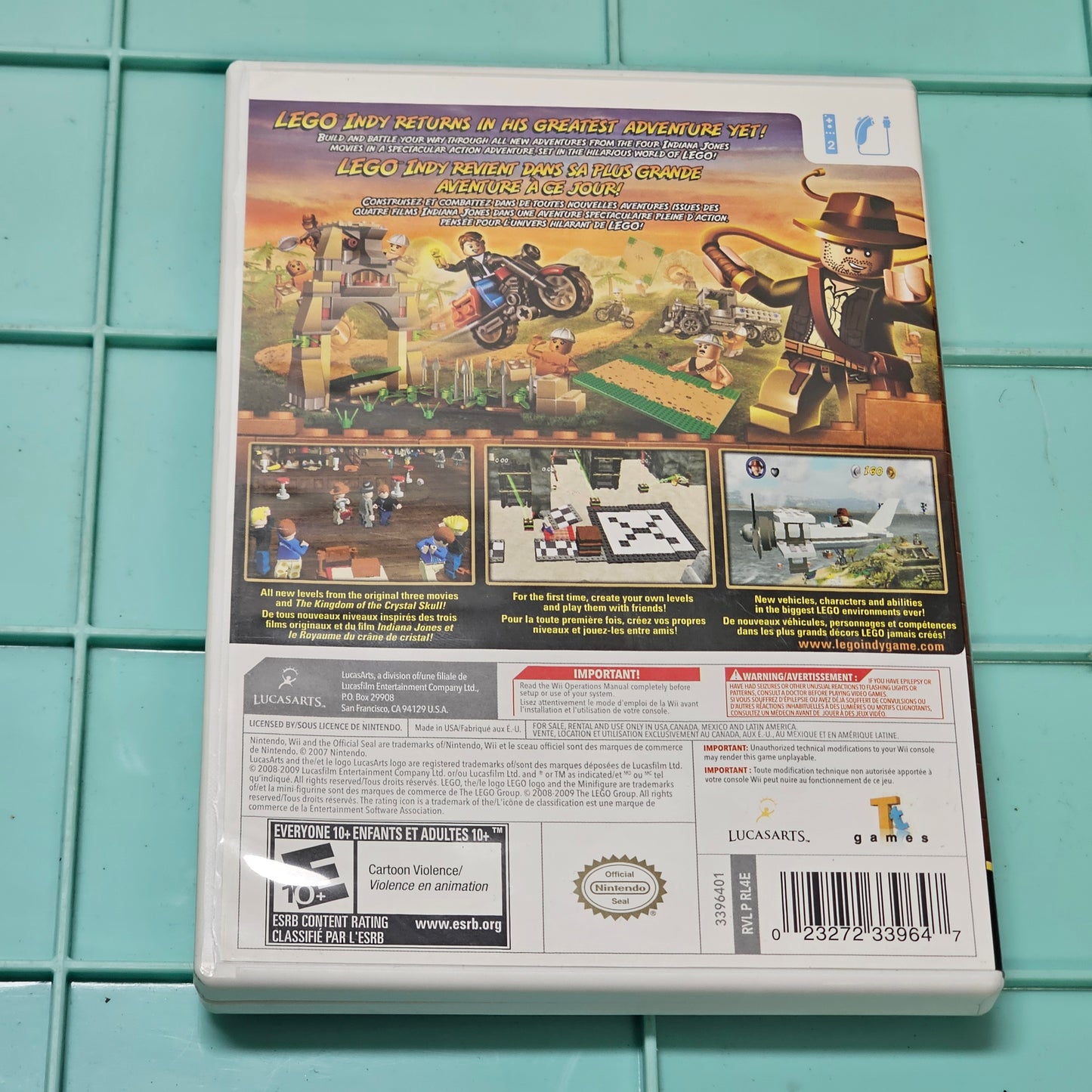 101: Lego Indiana Jones 2: The Adventure Continues - Wii