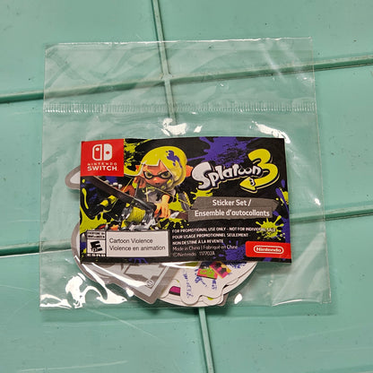 111: Nintendo Splatoon Sticker Set