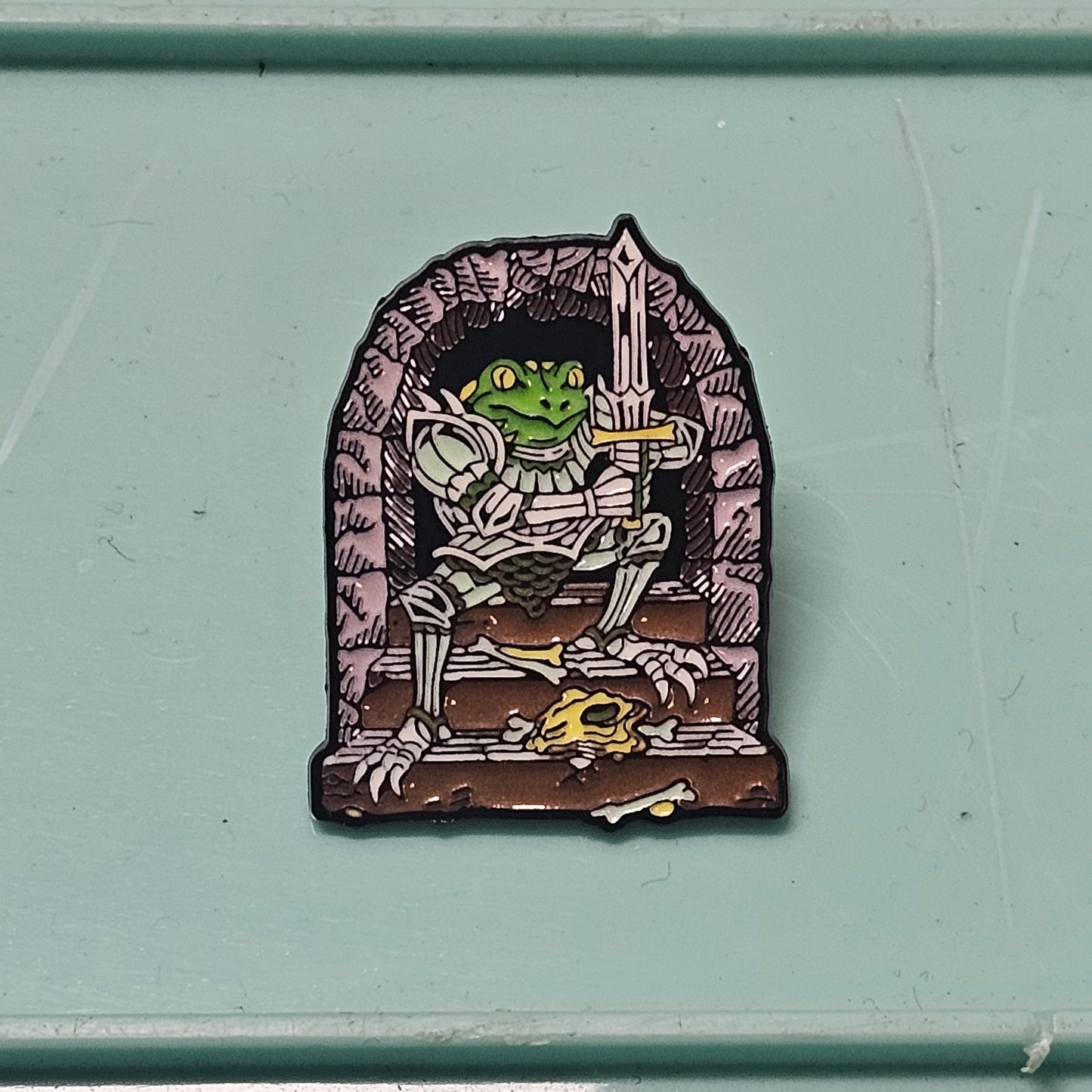 133: Frog Knight Pin