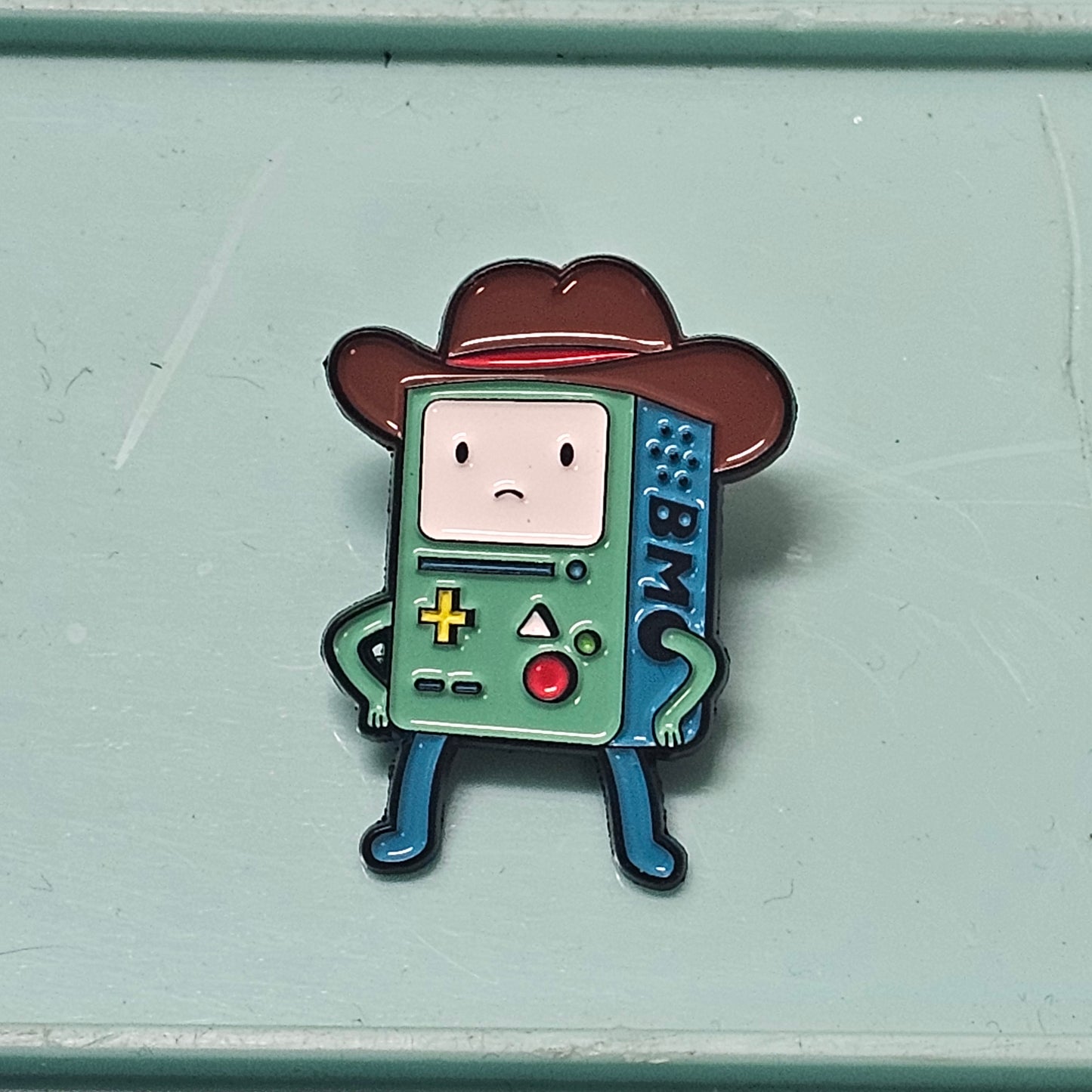 135: Cowboy BMO Pin
