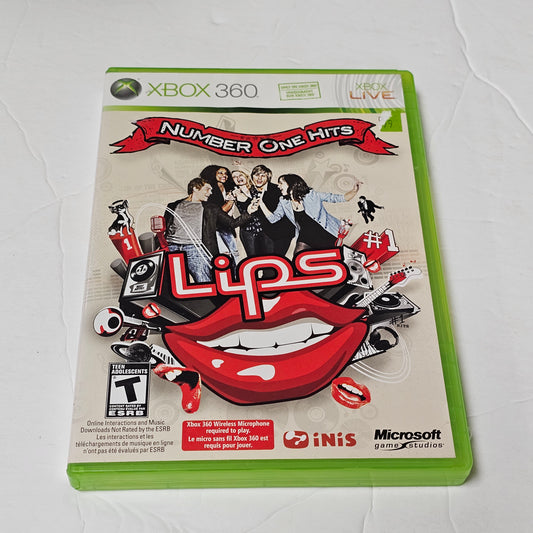 038: Lips: Number One Hits - XBox 360