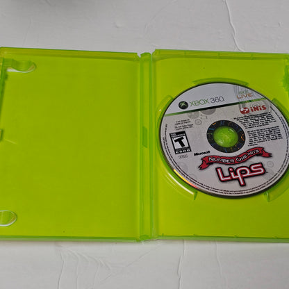 038: Lips: Number One Hits - XBox 360