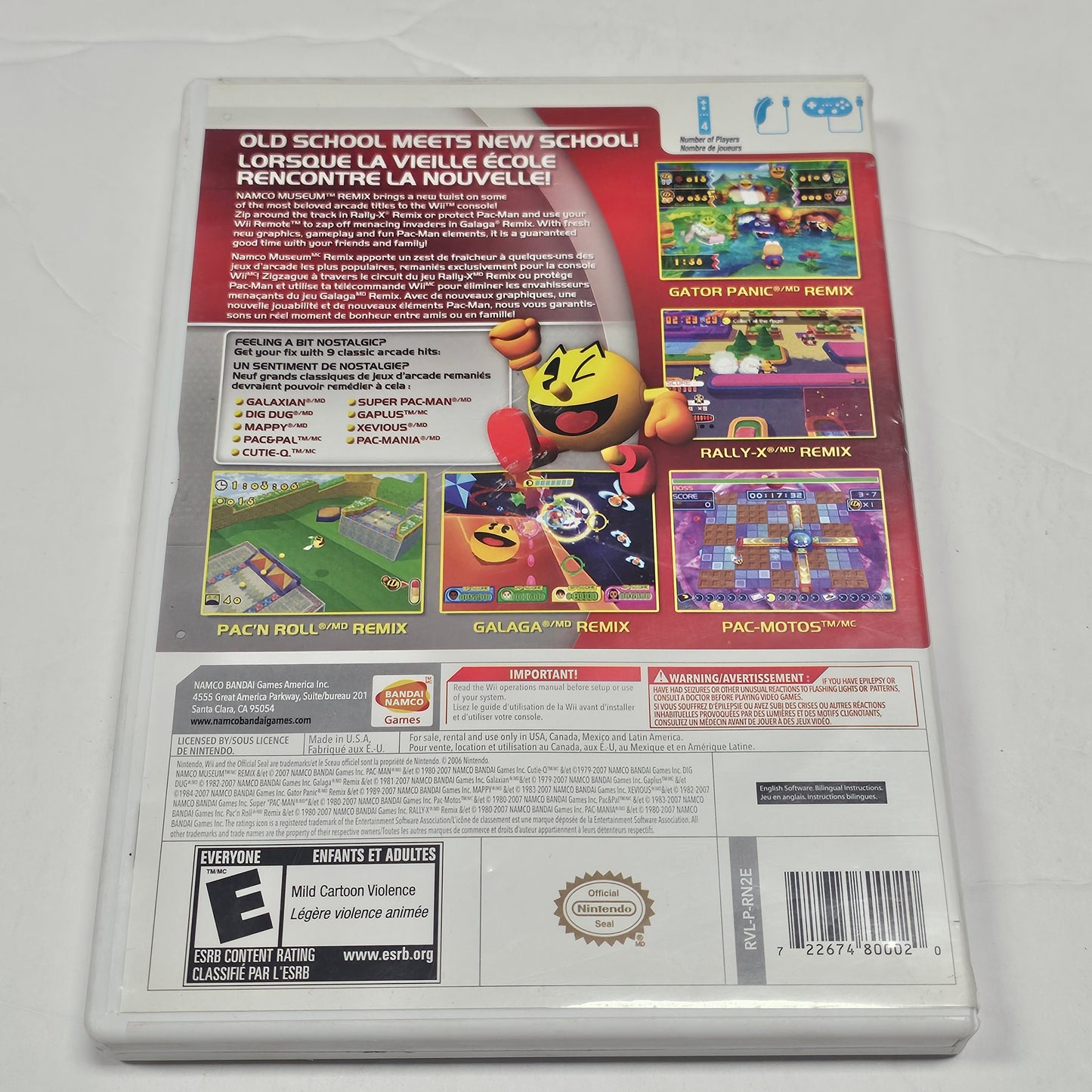 019: Namco Museum Remix - Wii