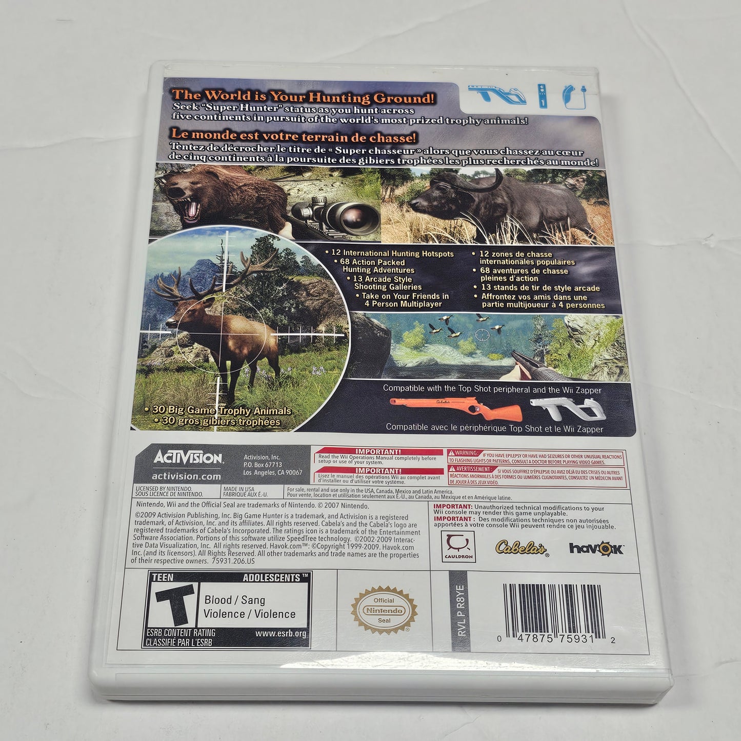 016: Cabela's Big Game Hunter 2010 - Wii