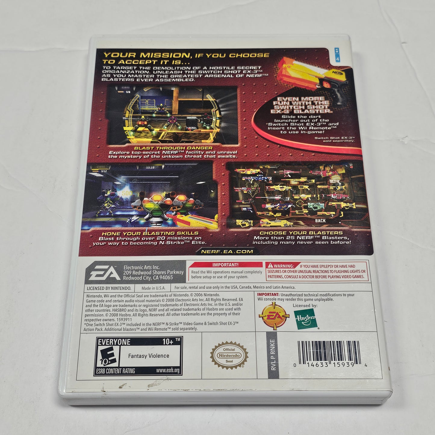 010: Nerf N-Strike - Wii
