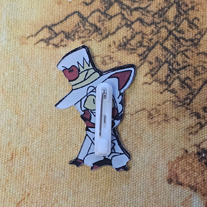 171: Lucifer Acrylic Pin