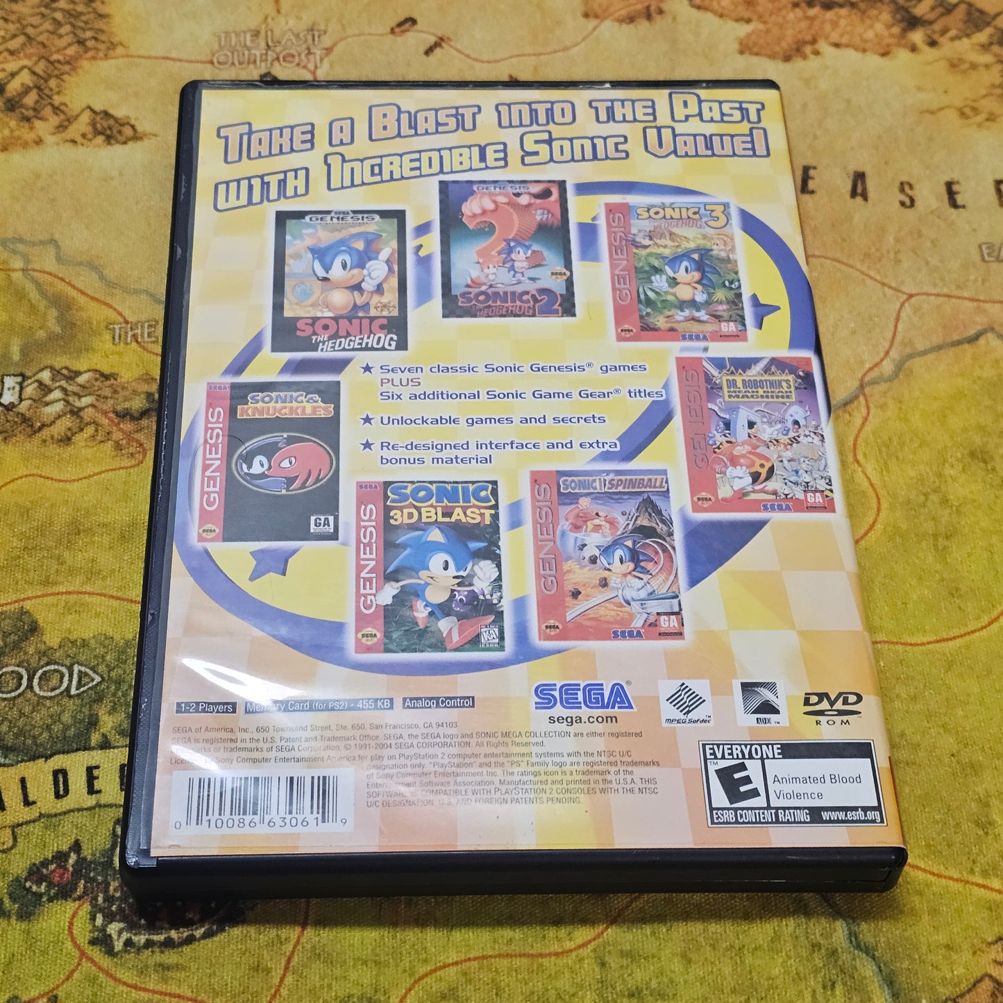095: Sonic Plus Mega Collection - PS2