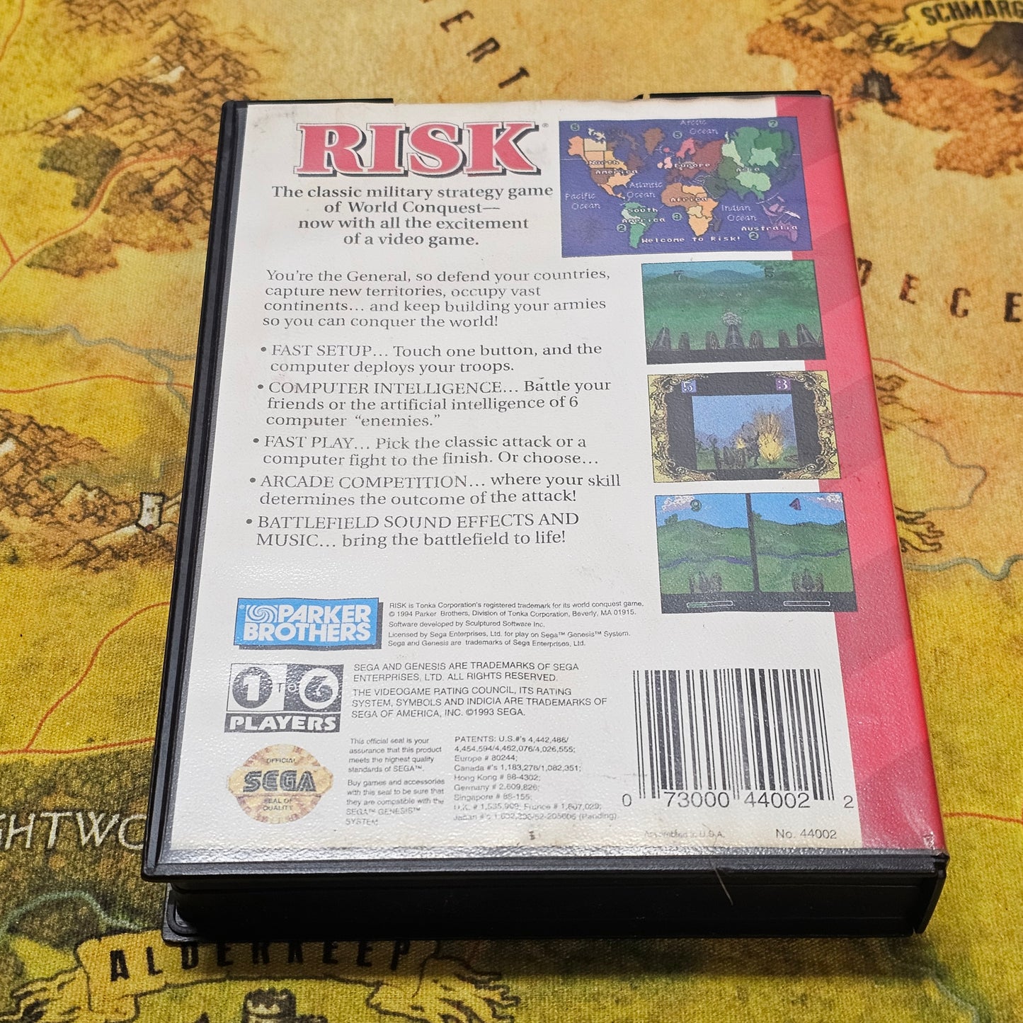 001: RISK - Sega Genesis