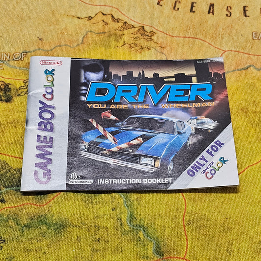 160: MANUAL Driver - Game Boy Color