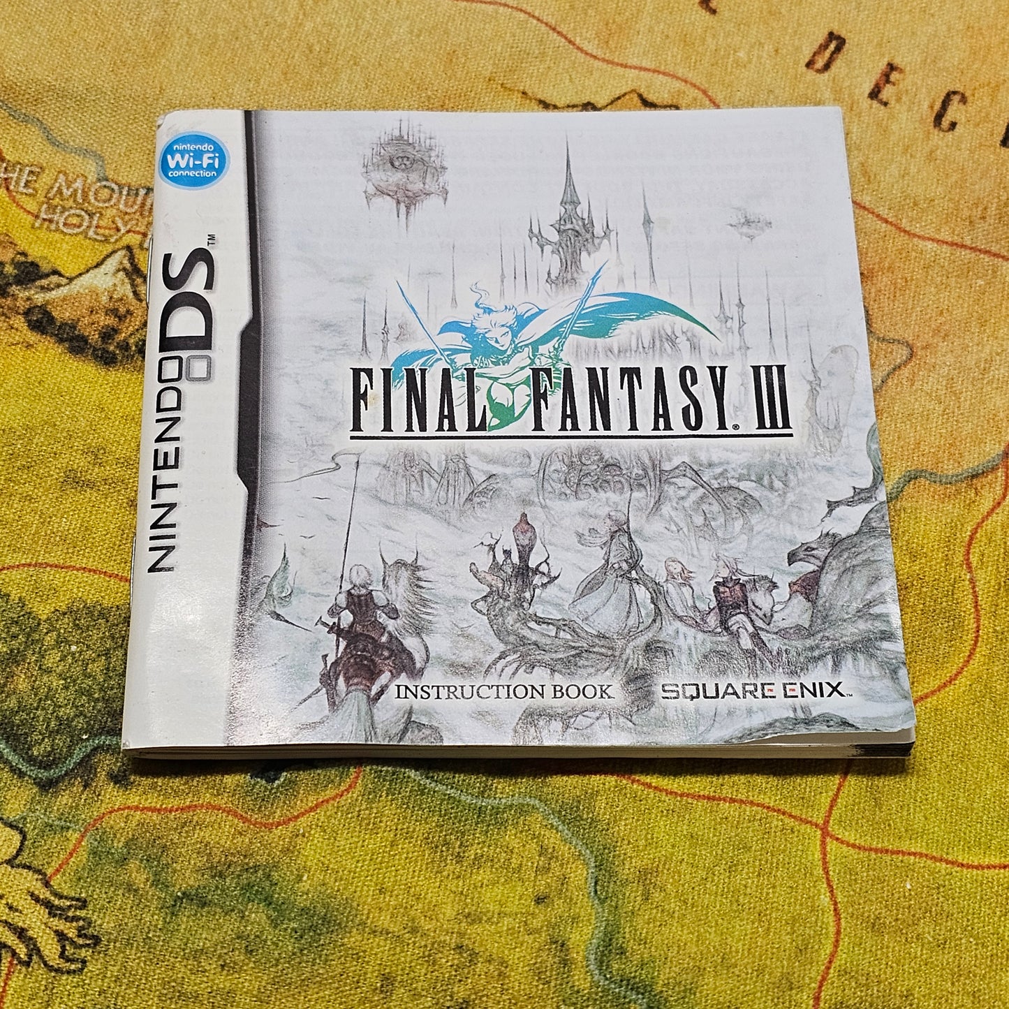 155: MANUAL Final Fantasy III - DS