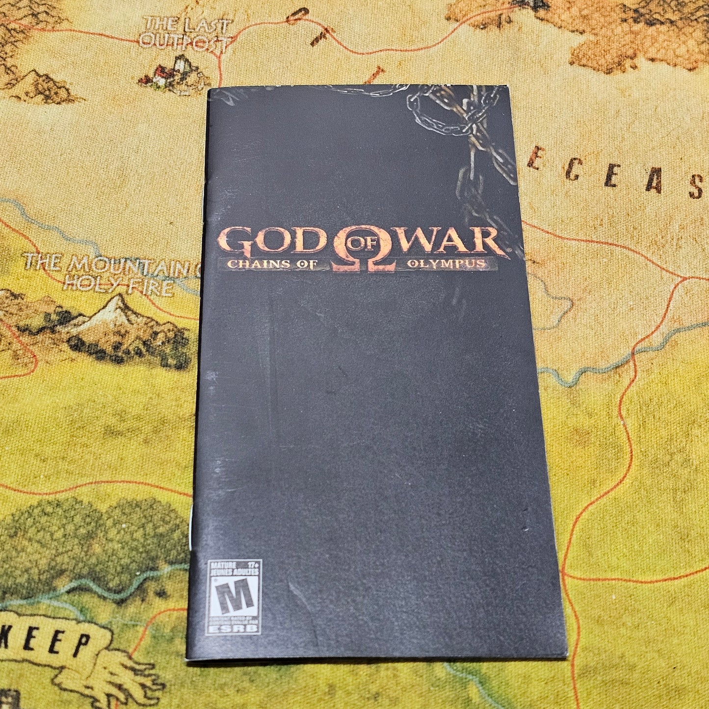 154: MANUAL God of War: Chains of Olympus - PSP