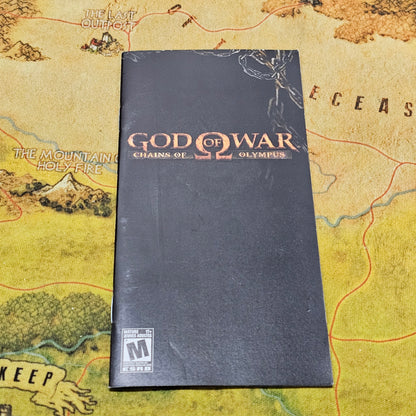 154: MANUAL God of War: Chains of Olympus - PSP
