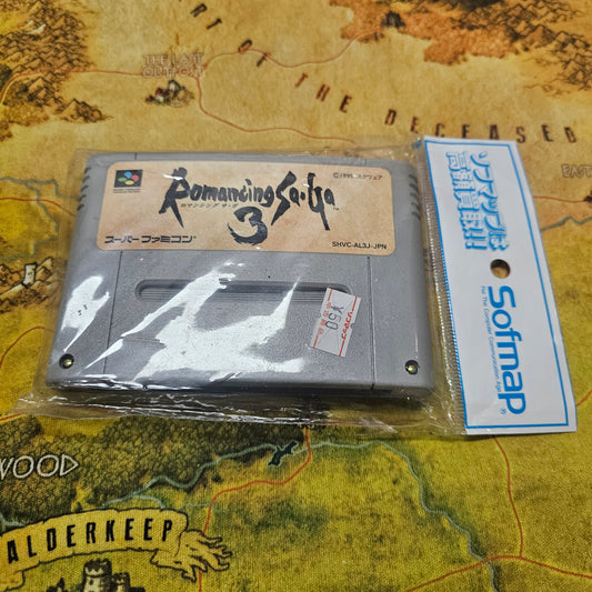 017: Romancing SaGa 3 (Japan Import) - Super Famicom