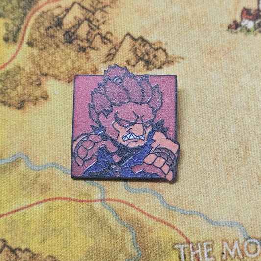 198: Akuma Acrylic Pin